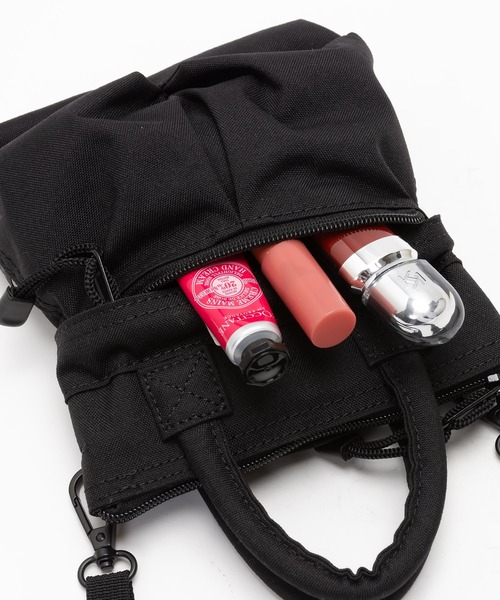 SML（エスエムエル）の「MINI HELMETBAG / ミニ ヘルメットバッグ（ショルダーバッグ・メンズ・ブラック/カーキ/ネイビー/パープル/オレンジ・FREE）」の12枚目の写真