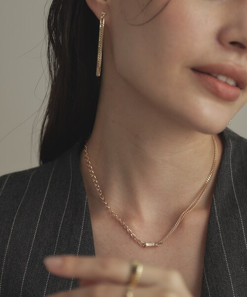 k10ネックレス Ray BEAMS（レイ ビームス）K10 マリーナチェーン ネックレス