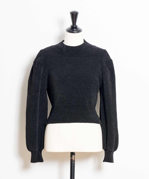 NOELA（ノエラ）の「もこもこモールニット（ニット/セーター・レディース・ベージュ/ブラック/ブルー・フリー）」の18枚目の写真