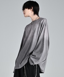 メンズのTシャツ/カットソー（グレー/灰色系・長袖