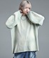 ADRER（アドラー）の「extra quality wide sleeve (over size) long-T / エクストラクオリティワイドスリーブ(オーバーサイズ)ロンT（Tシャツ/カットソー・LARGE）」