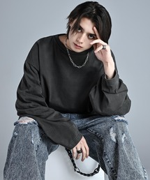 ADRER（アドラー）の「extra quality wide sleeve (over size) long-T / エクストラクオリティワイドスリーブ(オーバーサイズ)ロンT（Tシャツ/カットソー）」