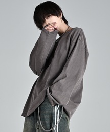 ADRER（アドラー）の「extra quality wide sleeve (over size) long-T / エクストラクオリティワイドスリーブ(オーバーサイズ)ロンT（Tシャツ/カットソー）」