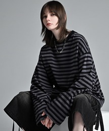 ADRER（アドラー）の「extra quality wide sleeve (over size) long-T / エクストラクオリティワイドスリーブ(オーバーサイズ)ロンT（Tシャツ/カットソー）」