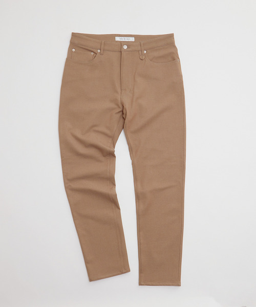 MEN'S MELROSE（メンズメルローズ）の「ソフトサーモシャンブレースリムテーパード5ポケットパンツ（その他パンツ・メンズ・ネイビー/ベージュ/ブラック・2/3/5/4）」の11枚目の写真