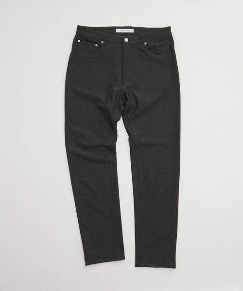 MEN'S MELROSE（メンズメルローズ）の「ソフトサーモシャンブレースリムテーパード5ポケットパンツ（その他パンツ・メンズ・ネイビー/ベージュ/ブラック・2/3/5/4）」の15枚目の写真