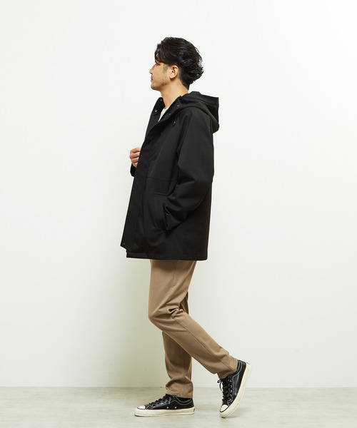 MEN'S MELROSE（メンズメルローズ）の「ソフトサーモシャンブレースリムテーパード5ポケットパンツ（その他パンツ・メンズ・ネイビー/ベージュ/ブラック・2/3/5/4）」の20枚目の写真