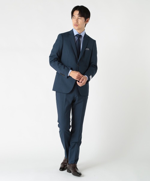 CROWDED CLOSET（クラウデッドクローゼット）の「シャドー小紋/シャドー鹿の子柄クレリックタイ（ネクタイ・メンズ・ネイビー/シルバー/ピンク・FREE）」の10枚目の写真