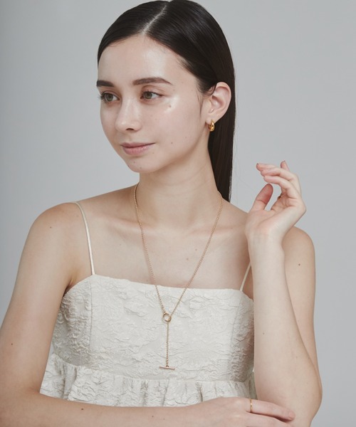 ciite'(シーテ)の「マンテル ボールチェーンネックレス(ネックレス・レディース・シルバー/ゴールド・FREE)」の5枚目の写真