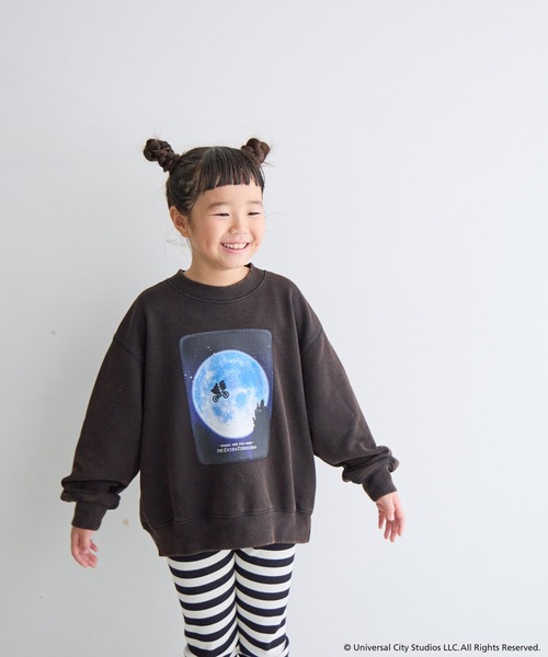 LOWRYS FARM(ローリーズファーム)の「E.T.ウラケLS 211795(スウェット・キッズ・グレー/ブラック・110cm/120cm/130cm/140cm/150cm)」の8枚目の写真