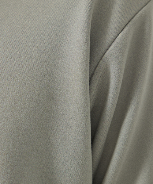 ABAHOUSE GRAY(アバハウスグレイ)の「【ふわふわ・もちもち】裏シャギー モックネック プルオーバー(スウェット・メンズ・ネイビー/ブラック/チャコールグレー/ホワイト/グレイッシュベージュ・46/48)」の21枚目の写真