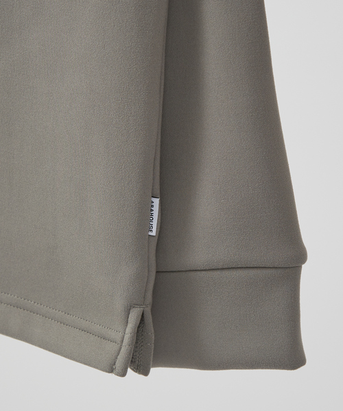ABAHOUSE GRAY(アバハウスグレイ)の「【ふわふわ・もちもち】裏シャギー モックネック プルオーバー(スウェット・メンズ・ネイビー/ブラック/チャコールグレー/ホワイト/グレイッシュベージュ・46/48)」の20枚目の写真