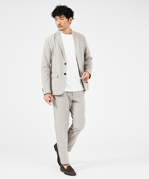 ABAHOUSE GRAY(アバハウスグレイ)の「【ふわふわ・もちもち】裏シャギー モックネック プルオーバー(スウェット・メンズ・ネイビー/ブラック/チャコールグレー/ホワイト/グレイッシュベージュ・46/48)」の15枚目の写真