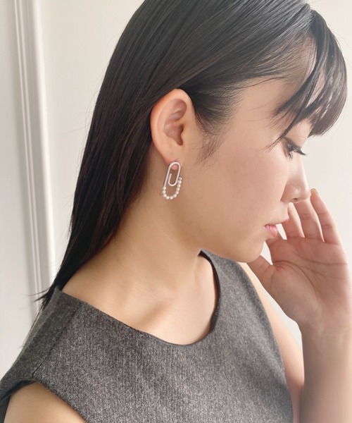 ciite'(シーテ)の「クリップピアス(ピアス(両耳用)・レディース・シルバー/ゴールド・FREE)」の5枚目の写真