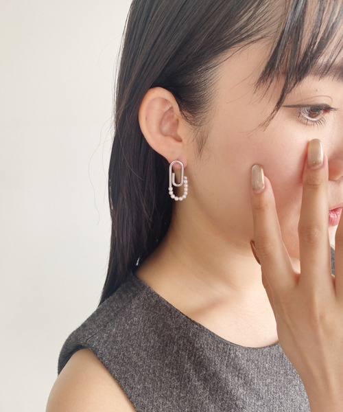 ciite'(シーテ)の「クリップピアス(ピアス(両耳用)・レディース・シルバー/ゴールド・FREE)」の6枚目の写真