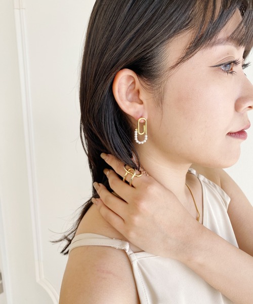 ciite'(シーテ)の「クリップピアス(ピアス(両耳用)・レディース・シルバー/ゴールド・FREE)」の9枚目の写真