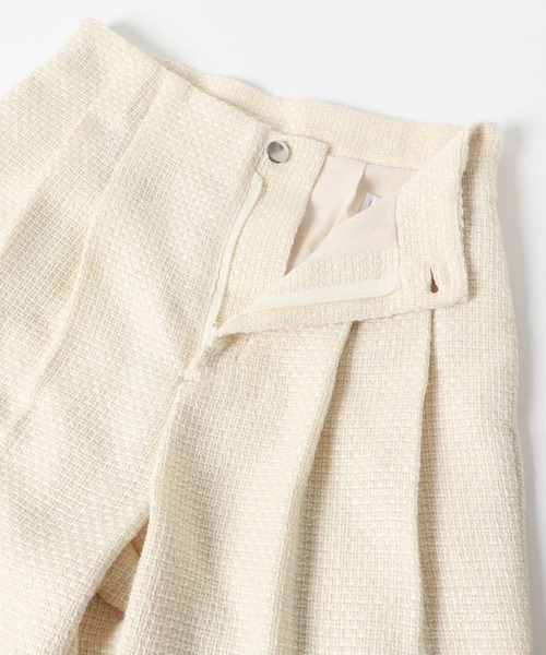 URBAN RESEARCH ROSSO WOMEN（アーバンリサーチ　ロッソ）の「ツイードストレートパンツ（その他パンツ・レディース・アイボリー/チェック・36/38）」の17枚目の写真