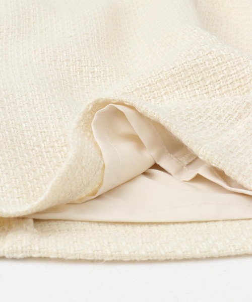 URBAN RESEARCH ROSSO WOMEN（アーバンリサーチ　ロッソ）の「ツイードストレートパンツ（その他パンツ・レディース・アイボリー/チェック・36/38）」の9枚目の写真