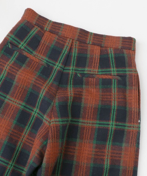 URBAN RESEARCH ROSSO WOMEN（アーバンリサーチ　ロッソ）の「ツイードストレートパンツ（その他パンツ・レディース・アイボリー/チェック・36/38）」の10枚目の写真