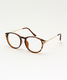 VENCEEXCHANGE | ゴールドテンプルダテメガネ       (メガネ)