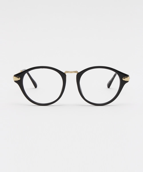 VENCEEXCHANGE（ヴァンスエクスチェンジ）の「ゴールドテンプルダテメガネ       （メガネ・レディース・ブラック/ブラウン・FREE）」の3枚目の写真