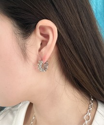 【OKUOKU 0909】デザイン フープピアス 両耳用 oku-pierce-716970426077-8 Yy【RBTS】