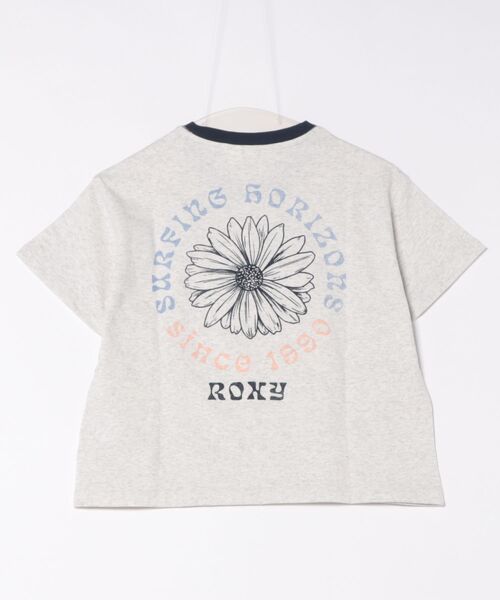 ROXY（ロキシー）の「【クロップド丈】ROXY/ロキシー 花柄/バックプリントTシャツ RST251648M（Tシャツ/カットソー・レディース・ヘザーグレー/オフホワイト/ブラック・L/M）」の20枚目の写真