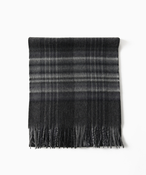 イノウエブラザーズ Brushed Scarf チェック柄（THE INOUE