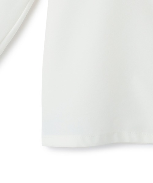 Amourire girl(アムリールガール)の「ジョーゼットリボンタイブラウス(シャツ/ブラウス・キッズ・ピンク/ブラック・110cm/120cm/130cm/140cm/150cm/160cm)」の18枚目の写真