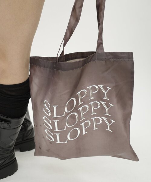 WHO'S WHO gallery（フーズフーギャラリー）の「【SLOPPY/スロッピー】カラーダイトート（トートバッグ・レディース・ブラック/ネイビー/ブラウン・FREE）」の6枚目の写真