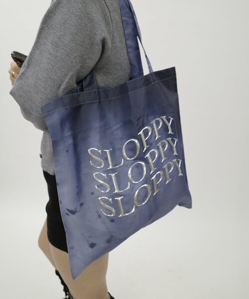 WHO'S WHO gallery（フーズフーギャラリー）の「【SLOPPY/スロッピー】カラーダイトート（トートバッグ・レディース・ブラック/ネイビー/ブラウン・FREE）」の7枚目の写真