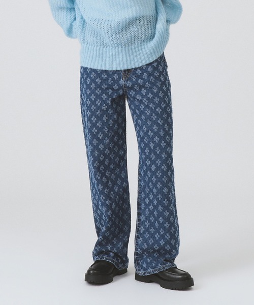 ジャカード デニム パンツ（デニムパンツ）｜Ray BEAMS（レイ