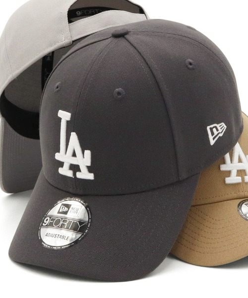 NEW ERA(ニューエラ)の「ニューエラキャップ 9FORTY LAロサンゼルスドジャース(キャップ・メンズ・ブラック/グレー系その他/グレー/ブルー/ホワイト/ベージュ/ブラック系/ロイヤルブルー/ヘザーグレー/ストーン/バーガンディー/ベージュ系その他/ホワイト系その他2/ベージュ系その他3/ブラウン系その他/グリーン系その他2/ベージュ系その他2・FREE)」の6枚目の写真