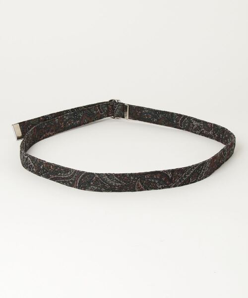 【my beautiful landlet】 PAISLEY GOBELIN WEAVING RING BELT（ベルト）｜my beautiful landlet（マイビューティフルランドレット）