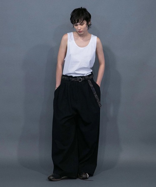 【my beautiful landlet】 PAISLEY GOBELIN WEAVING RING BELT（ベルト）｜my beautiful landlet（マイビューティフルランドレット）