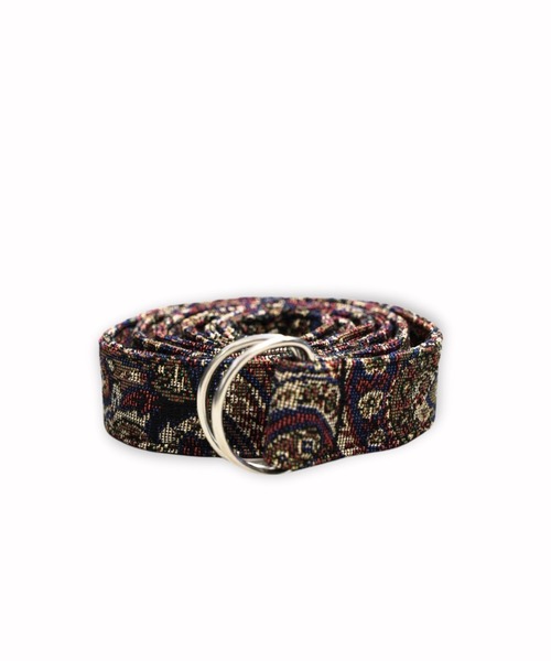 【my beautiful landlet】 PAISLEY GOBELIN WEAVING RING BELT（ベルト）｜my beautiful landlet（マイビューティフルランドレット）