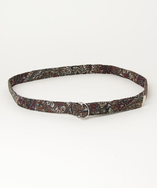 【my beautiful landlet】 PAISLEY GOBELIN WEAVING RING BELT（ベルト）｜my beautiful landlet（マイビューティフルランドレット）