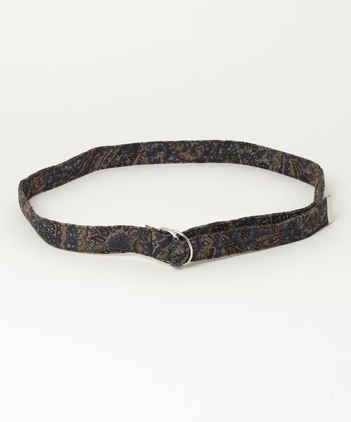【my beautiful landlet】 PAISLEY GOBELIN WEAVING RING BELT（ベルト）｜my beautiful landlet（マイビューティフルランドレット）
