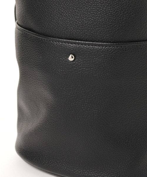 LAKOLE（ラコレ）の「フェイクレザーミニボンサック / 283603（ハンドバッグ・メンズ・ブラック・FREE）」の7枚目の写真