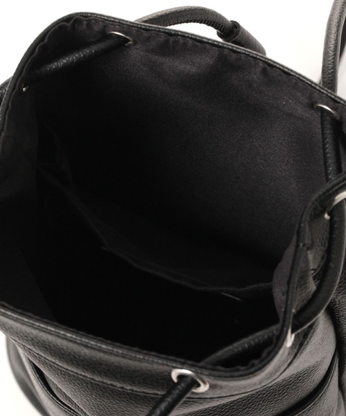 LAKOLE（ラコレ）の「フェイクレザーミニボンサック / 283603（ハンドバッグ・メンズ・ブラック・FREE）」の11枚目の写真