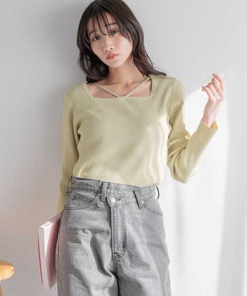 メニウェイラメニットプルオーバーLS 291982（ニット/セーター