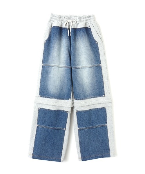 atmos pink（アトモスピンク）の「atmos pink Denim Docking Pants / アトモス ピンク デニム ドッキング パンツ（その他パンツ・レディース・ブルー/ピンク・M/S）」の12枚目の写真