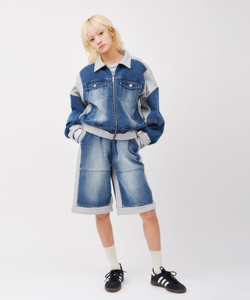 atmos pink（アトモスピンク）の「atmos pink Denim Docking Pants / アトモス ピンク デニム ドッキング パンツ（その他パンツ・レディース・ブルー/ピンク・M/S）」の18枚目の写真