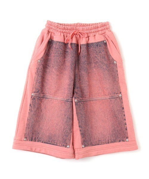 atmos pink（アトモスピンク）の「atmos pink Denim Docking Pants / アトモス ピンク デニム ドッキング パンツ（その他パンツ・レディース・ブルー/ピンク・M/S）」の4枚目の写真