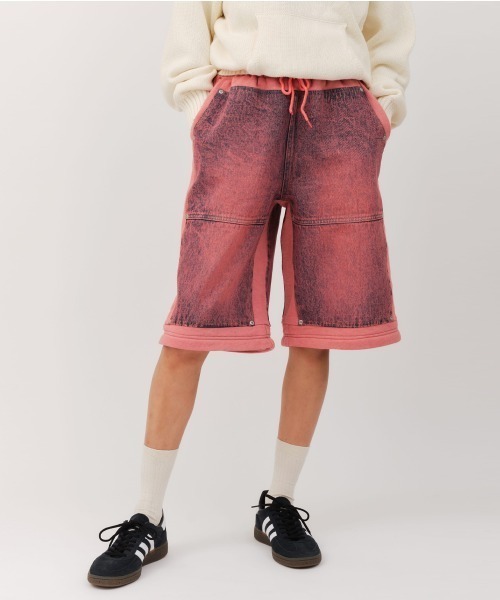 atmos pink（アトモスピンク）の「atmos pink Denim Docking Pants / アトモス ピンク デニム ドッキング パンツ（その他パンツ・レディース・ブルー/ピンク・M/S）」の8枚目の写真