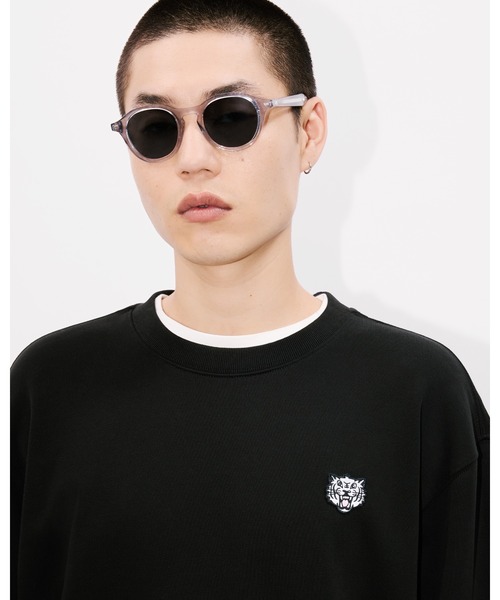 【Kenzo】Happy Tiger エンブロイダリー スウェット 関税込☆KENZO☆KENZO Happy Tiger エンブロイダリー スウェット