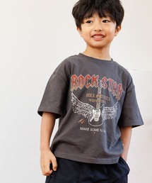 MAKE YOUR DAY | ROCK STAR半袖Tシャツ■80~140cm(Tシャツ/カットソー)