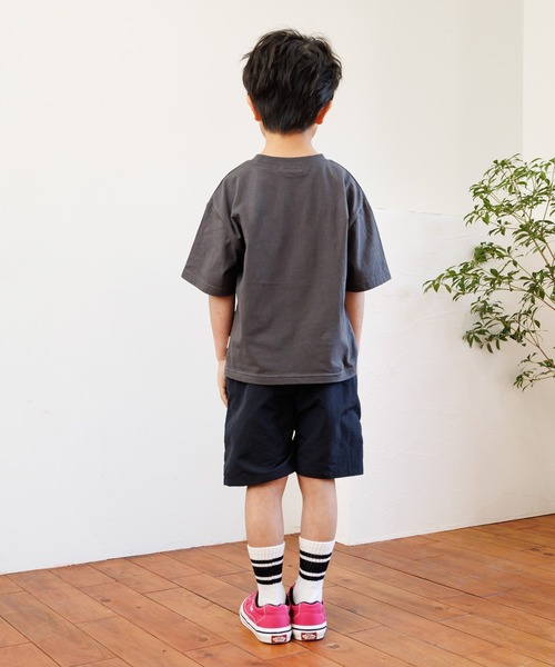 MAKE YOUR DAY(メイクユアデイ)の「ROCK STAR半袖Tシャツ■80~140cm(Tシャツ/カットソー・キッズ・オリーブ/チャコールグレー/オフホワイト・80/90/100/110/120/130/140)」の10枚目の写真
