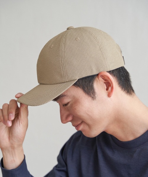 ikka（イッカ）の「COOLMAX(R)サッカーキャップ（キャップ・メンズ・ブラック/ベージュ・FREE）」の14枚目の写真