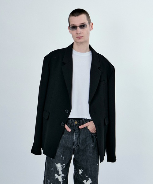 BOXY SET UP JACKET（テーラードジャケット）｜M TO R（ムウトアール